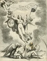 An illustration from Histoire de l'entree de la reyne mere du roy tres-chrestien dans les Provinces Vnies des Pays-Bas : enrichie de planches (1639)