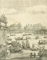 An illustration from Histoire de l'entree de la reyne mere du roy tres-chrestien dans les Provinces Vnies des Pays-Bas : enrichie de planches (1639)