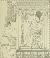 An illustration from Histoire de l'ordre lotiforme; étude d'archéologie égyptienne (1897)