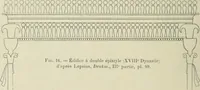 An illustration from Histoire de l'ordre lotiforme; étude d'archéologie égyptienne (1897)