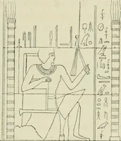 An illustration from Histoire de l'ordre lotiforme; étude d'archéologie égyptienne (1897)