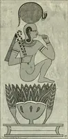 An illustration from Histoire de l'ordre lotiforme; étude d'archéologie égyptienne (1897)