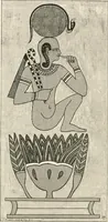 An illustration from Histoire de l'ordre lotiforme: étude d'archélogie égyptienne (1897)