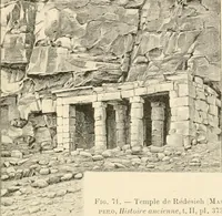 An illustration from Histoire de l'ordre lotiforme: étude d'archélogie égyptienne (1897)