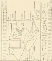 An illustration from Histoire de l'ordre lotiforme: étude d'archélogie égyptienne (1897)
