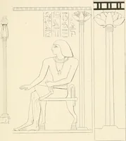 An illustration from Histoire de l'ordre lotiforme: étude d'archélogie égyptienne (1897)