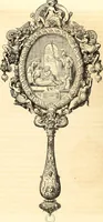 An illustration from Histoire de l'orfévrerie-joaillerie et des anciennes communautés et confréries d'orfévres-joailliers de la France et de la Belgique (1850)