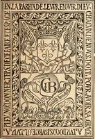 An illustration from Histoire de l'orfévrerie-joaillerie et des anciennes communautés et confréries d'orfévres-joailliers de la France et de la Belgique (1850)