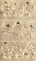 An illustration from Histoire de l'orfévrerie-joaillerie et des anciennes communautés et confréries d'orfévres-joailliers de la France et de la Belgique (1850)