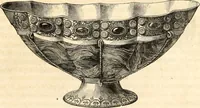 An illustration from Histoire de l'orfévrerie-joaillerie et des anciennes communautés et confréries d'orfévres-joailliers de la France et de la Belgique (1850)