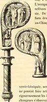 An illustration from Histoire de l'orfévrerie-joaillerie et des anciennes communautés et confréries d'orfévres-joailliers de la France et de la Belgique (1850)