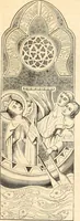 An illustration from Histoire de l'orfévrerie-joaillerie et des anciennes communautés et confréries d'orfévres-joailliers de la France et de la Belgique (1850)