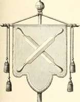 An illustration from Histoire de l'orfévrerie-joaillerie et des anciennes communautés et confréries d'orfévres-joailliers de la France et de la Belgique (1850)