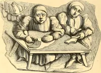 An illustration from Histoire de l'orfévrerie-joaillerie et des anciennes communautés et confréries d'orfévres-joailliers de la France et de la Belgique (1850)