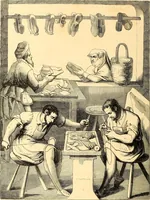 An illustration from Histoire de l'orfévrerie-joaillerie et des anciennes communautés et confréries d'orfévres-joailliers de la France et de la Belgique (1850)