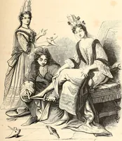 An illustration from Histoire de l'orfévrerie-joaillerie et des anciennes communautés et confréries d'orfévres-joailliers de la France et de la Belgique (1850)