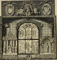 An illustration from Histoire de l'orfévrerie-joaillerie et des anciennes communautés et confréries d'orfévres-joailliers de la France et de la Belgique (1850)