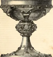An illustration from Histoire de l'orfévrerie-joaillerie et des anciennes communautés et confréries d'orfévres-joailliers de la France et de la Belgique (1850)