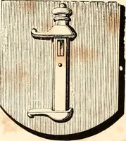 An illustration from Histoire de l'orfévrerie-joaillerie et des anciennes communautés et confréries d'orfévres-joailliers de la France et de la Belgique (1850)