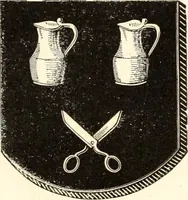 An illustration from Histoire de l'orfévrerie-joaillerie et des anciennes communautés et confréries d'orfévres-joailliers de la France et de la Belgique (1850)