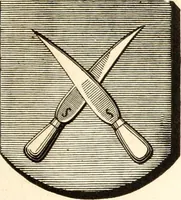 An illustration from Histoire de l'orfévrerie-joaillerie et des anciennes communautés et confréries d'orfévres-joailliers de la France et de la Belgique (1850)