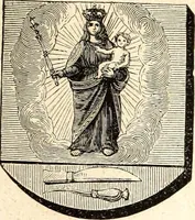 An illustration from Histoire de l'orfévrerie-joaillerie et des anciennes communautés et confréries d'orfévres-joailliers de la France et de la Belgique (1850)