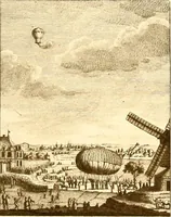 An illustration from Histoire des ballons et des aéronautes célèbres ... (1887)
