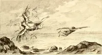 An illustration from Histoire des ballons et des aéronautes célèbres ... (1887)