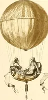 An illustration from Histoire des ballons et des aéronautes célèbres ... (1887)