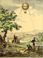 An illustration from Histoire des ballons et des aéronautes célèbres ... (1887)