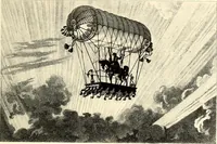 An illustration from Histoire des ballons et des aéronautes célèbres ... (1887)