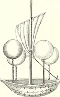 An illustration from Histoire des ballons et des aéronautes célèbres ... (1887)
