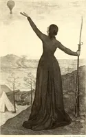 An illustration from Histoire des ballons et des aéronautes célèbres ... (1887)