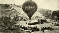 An illustration from Histoire des ballons et des aéronautes célèbres ... (1887)