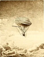 An illustration from Histoire des ballons et des aéronautes célèbres ... (1887)