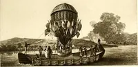 An illustration from Histoire des ballons et des aéronautes célèbres ... (1887)