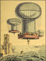 An illustration from Histoire des ballons et des aéronautes célèbres ... (1887)