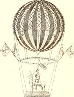 An illustration from Histoire des ballons et des aéronautes célèbres ... (1887)