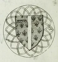 Picture 24 of 31 from Histoire des comtes de Prouence : enrichie de plusieurs de leurs portraits, de leurs sceaux, & des monnoyes de leur temps, qui n'auoient pas encore veu le iour (1655), leaf 328