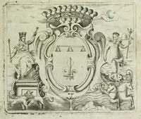 Picture 1 of 31 from Histoire des comtes de Prouence : enrichie de plusieurs de leurs portraits, de leurs sceaux, & des monnoyes de leur temps, qui n'auoient pas encore veu le iour (1655), leaf 5