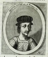 Picture 6 of 31 from Histoire des comtes de Prouence : enrichie de plusieurs de leurs portraits, de leurs sceaux, & des monnoyes de leur temps, qui n'auoient pas encore veu le iour (1655), leaf 66