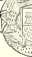 An illustration from Histoire des connestables: chanceliers et gardes des seavx [etc.] ... depuis leur origine: (1658)