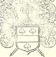 An illustration from Histoire des connestables: chanceliers et gardes des seavx [etc.] ... depuis leur origine: (1658)