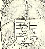 An illustration from Histoire des connestables: chanceliers et gardes des seavx [etc.] ... depuis leur origine: (1658)