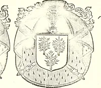 An illustration from Histoire des connestables: chanceliers et gardes des seavx [etc.] ... depuis leur origine: (1658)