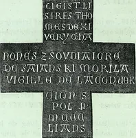 An illustration from Histoire & description pittoresque de la Cathedrale de Metz, des eglises adjacentes et collegiales (1843)