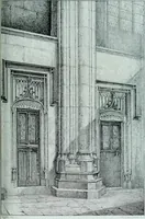 An illustration from Histoire & description pittoresque de la Cathedrale de Metz, des eglises adjacentes et collegiales (1843)