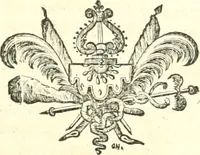 An illustration from Histoire des empereurs, et des autres princes qui ont regné durant les six premiers siècles de l'église, de leurs guerres contre les Juifs, des écrivains profanes, & des personnes les plus illustrés de leur temps Justifiée par les citations des auteurs originaux; avec des notes pour éclaircir les principales difficultés de l'histoire (1700)