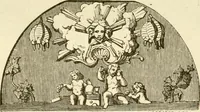 An illustration from Histoire des enseignes de Paris. Revue et publiée par le Bibliophile Jacob [pseud.] avec un appendice par J. Cousin.. (1884)