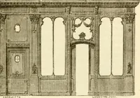 An illustration from Histoire des enseignes de Paris. Revue et publiée par le Bibliophile Jacob [pseud.] avec un appendice par J. Cousin.. (1884)